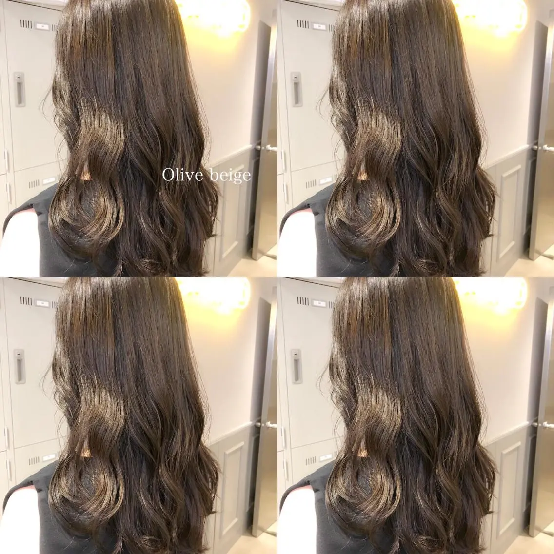 ロング カラー ハイトーン×レイヤー カットTAKUMIのヘアスタイル