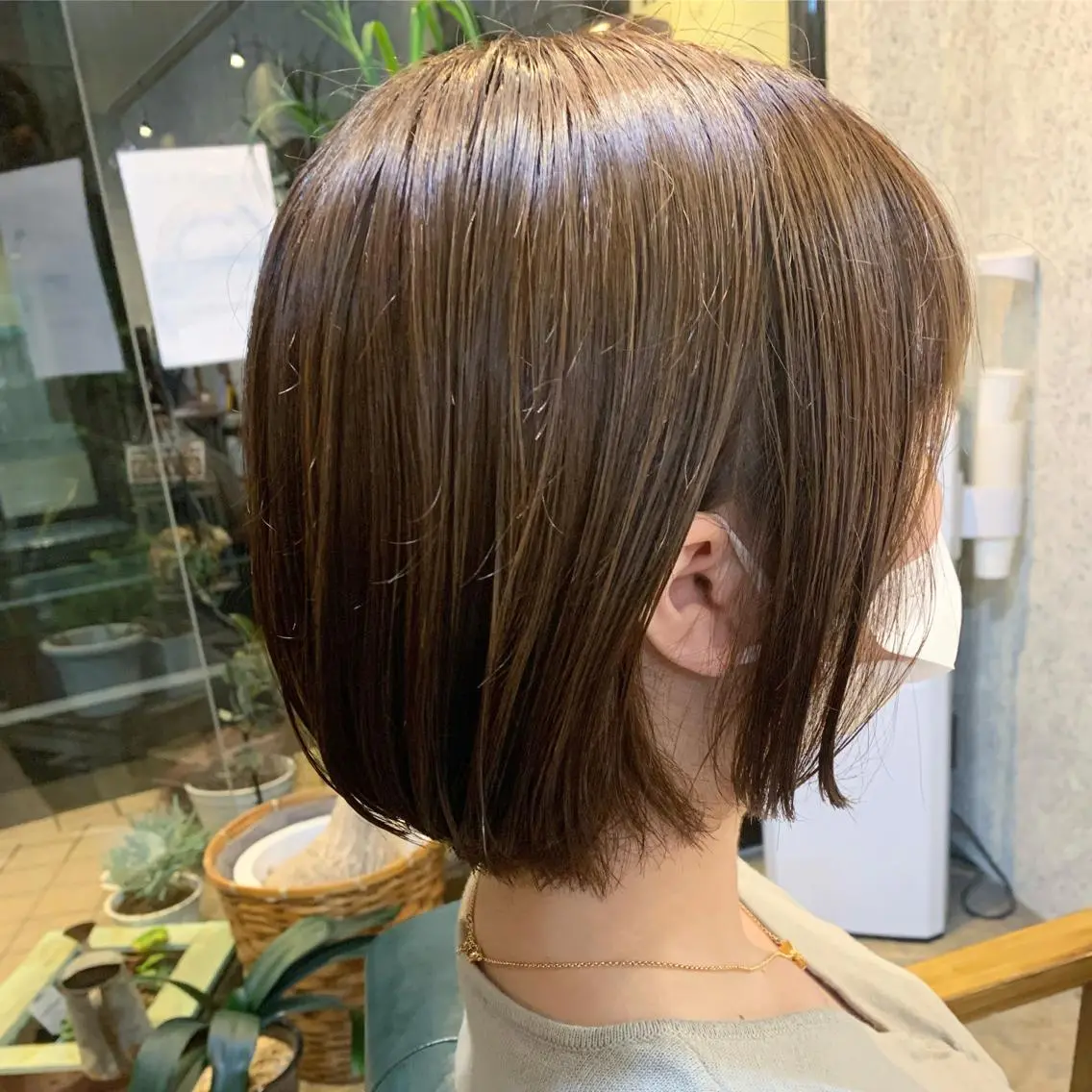 ショート カラー カット ヘアカラー 藤田 衣子のヘアスタイル
