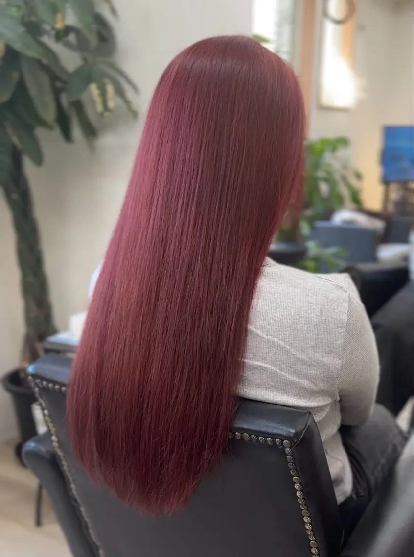 ロング カット ヘアカラー 縮毛矯正 トリートメント 村井隆仁/上品/ 海外風/栄/矢場町のヘアスタイル