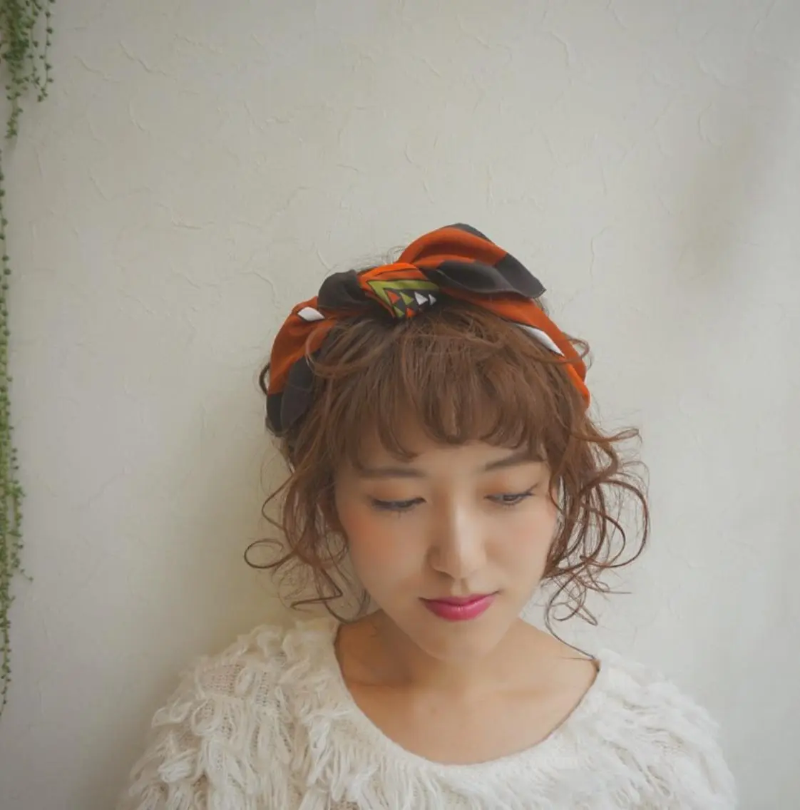 ミディアム ヘアアレンジ 美容院 むぎのその他イメージ