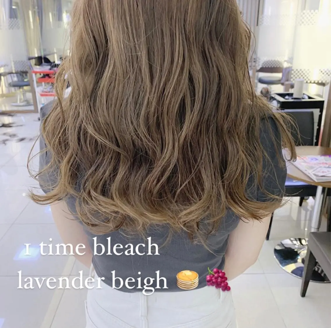 ロング カラー ヘアカラー 似合わせカットカラー ♡佐藤捺美のヘアスタイル