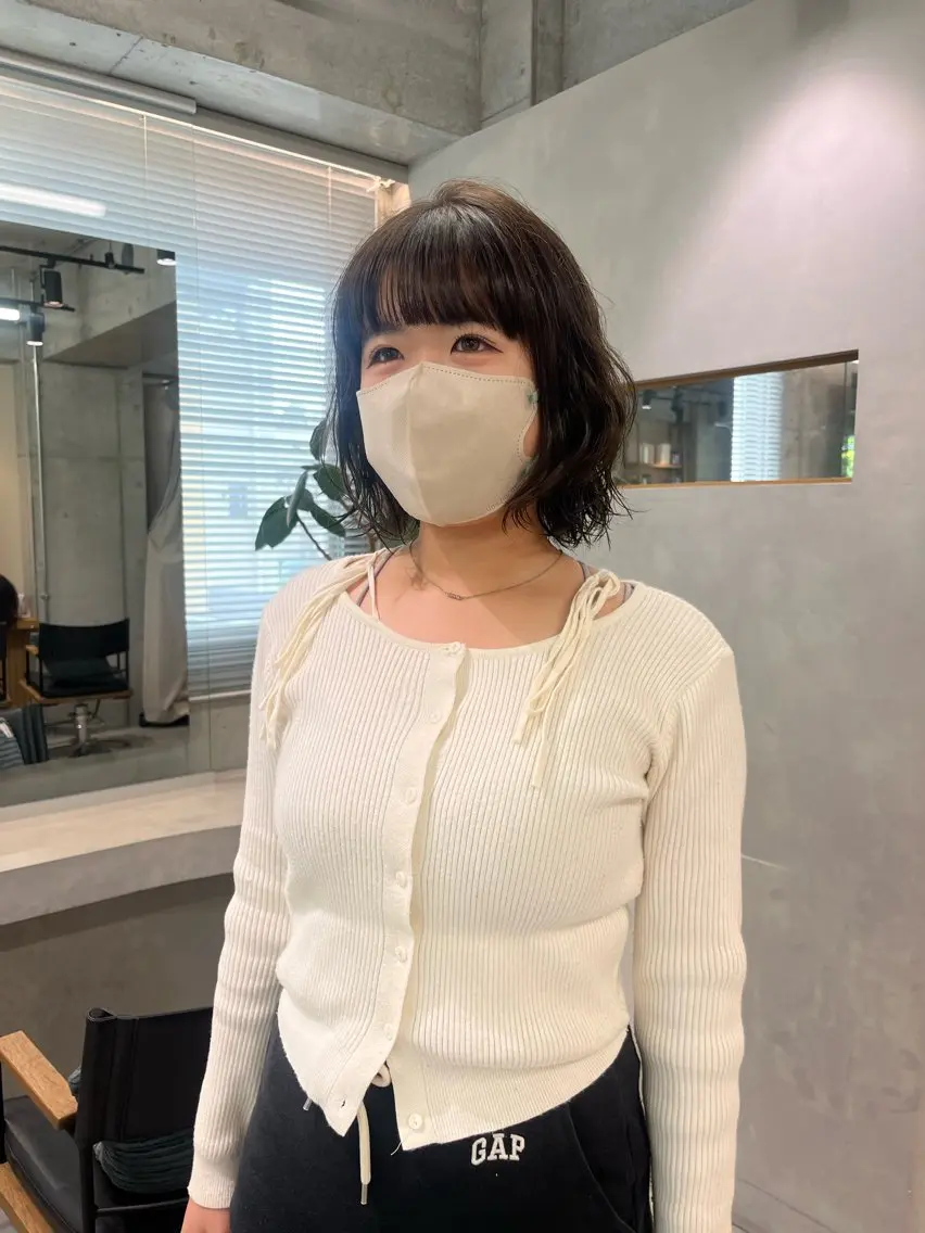 パーマ ヘアカラー MIYU ／モデル募集中のヘアスタイル