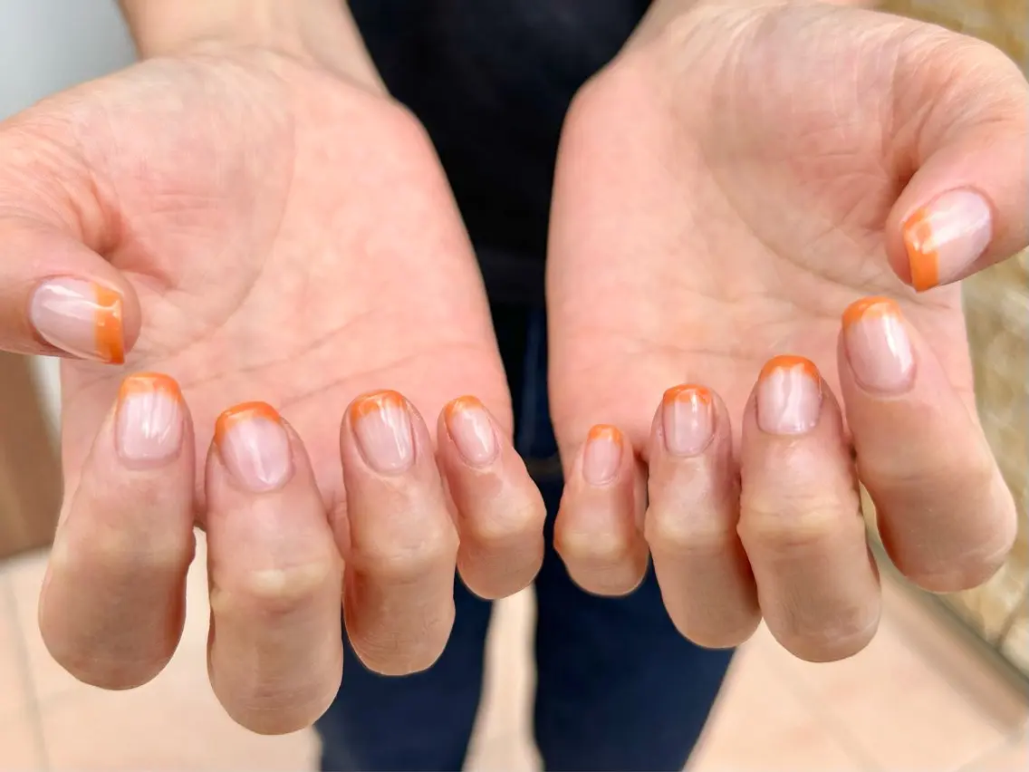 ネイル フレンチネイル シンプルネイル nailsalon kiii'sのネイルデザイン