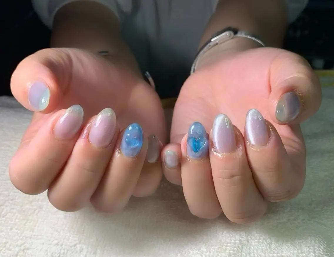 ネイル ハート ハンドネイル MHR nailのネイルデザイン
