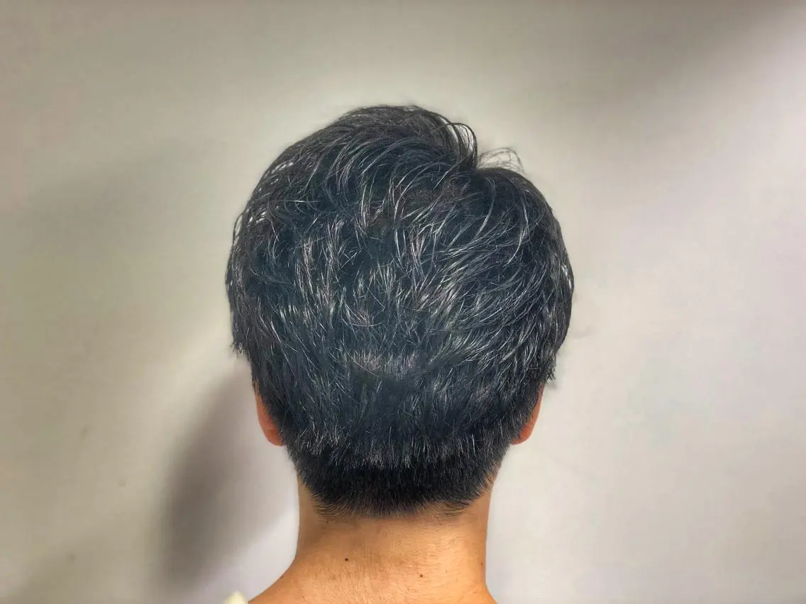 ショート カラー パーマ メンズ 美髪矯正 Rioのヘアスタイル