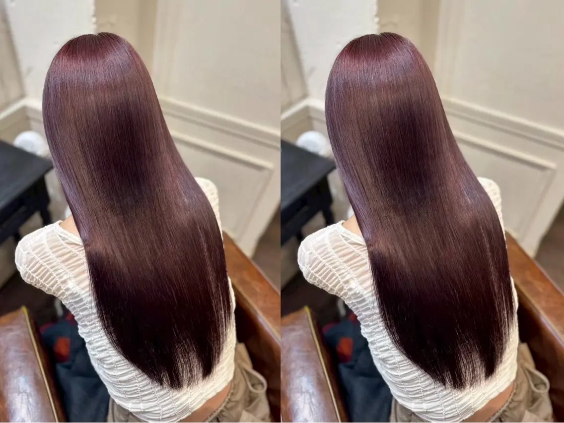 ロング カラー ヘアカラー 石井 ひまりのヘアスタイル