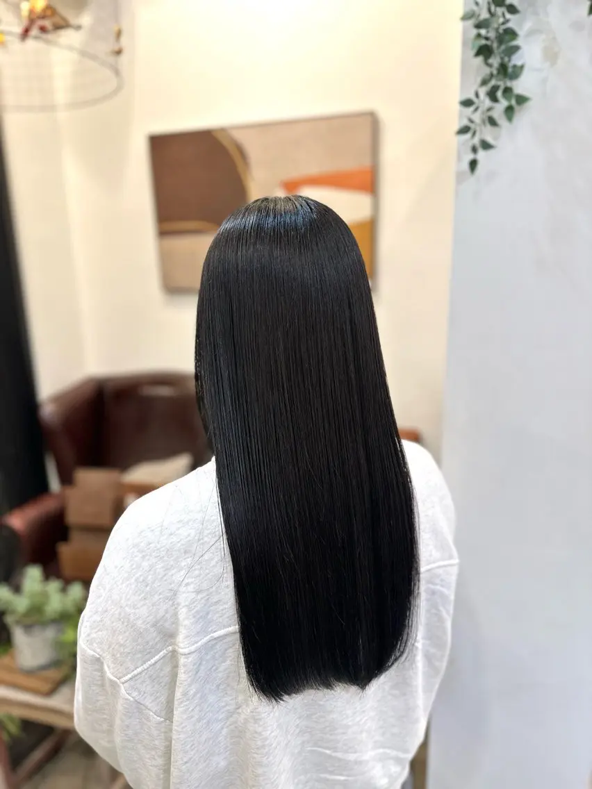 ロング カット トリートメント 村上 滉弥のヘアスタイル