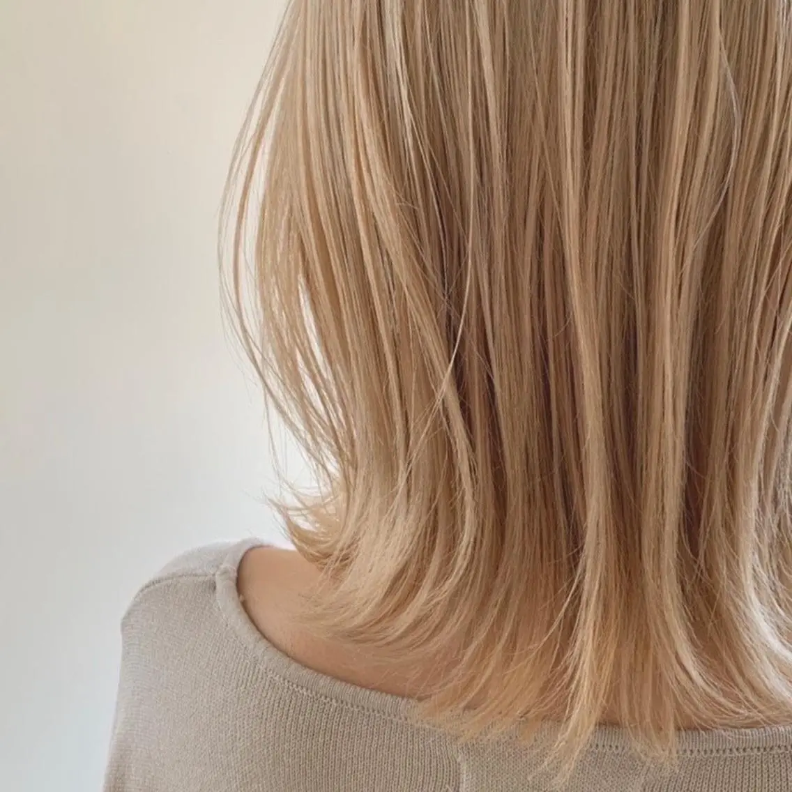 ミディアム カラー ブリーチ カット ヘアカラー トリートメント 🍀ブリーチ/艶カラ ー🍀 コイケのヘアスタイル