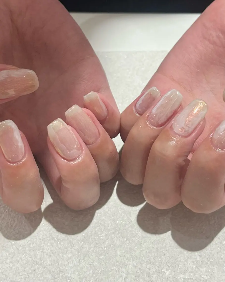 ネイル ニュアンスネイル ハンドネイル kanatsu yorikoのネイルデザイン