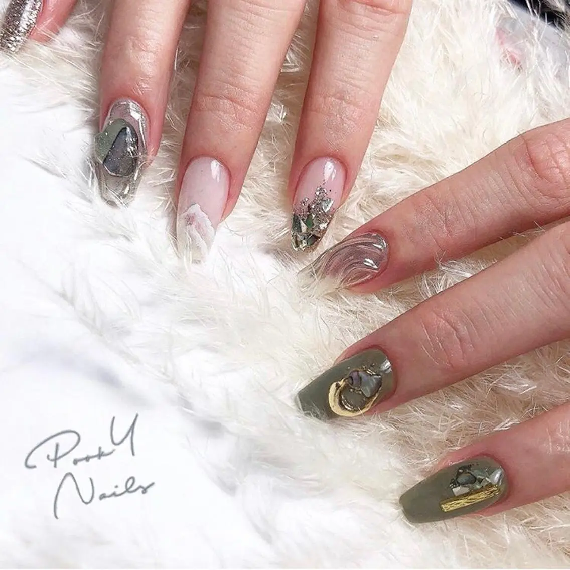 ネイル ハンドネイル Pooky nailsのネイルデザイン