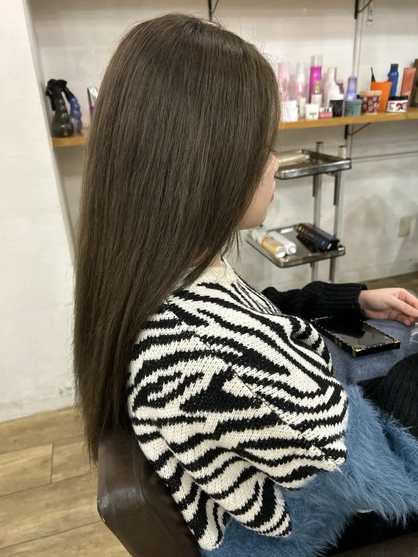 ロング カラー ハイトーンカラー 【アトレ藤沢】矢野 素子のヘアスタイル