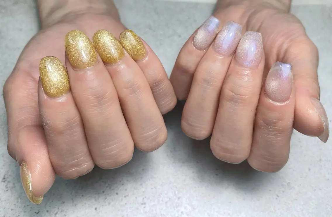 ネイル ハンドネイル ハンドケア 🫧Mimosa 吉祥寺のネイルデザイン