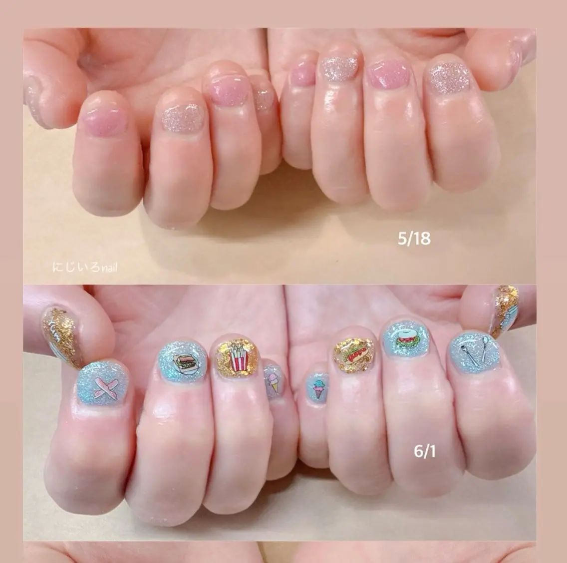 ネイル にじいろ nailのネイルデザイン