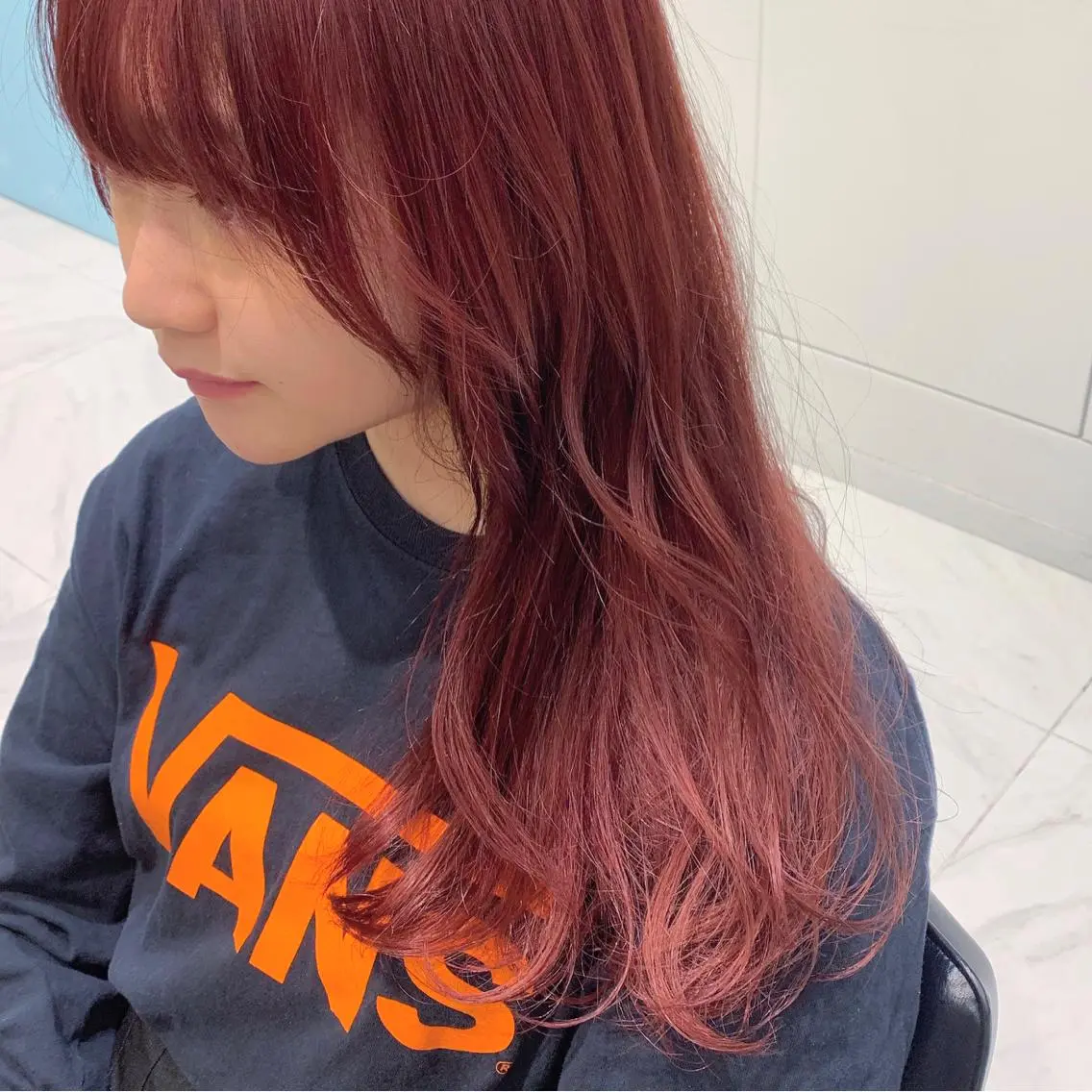 ロング カラー minami🪷 暖色カラーのヘアスタイル