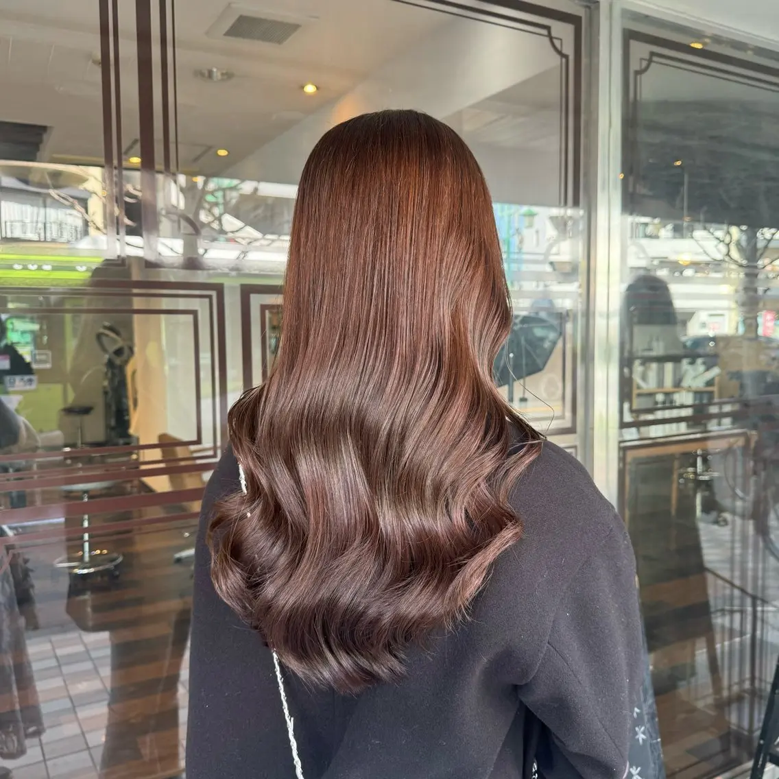 カラー 透明感カラー ヘアカラー こすが あかり/ ダブルカラー🤍のヘアスタイル
