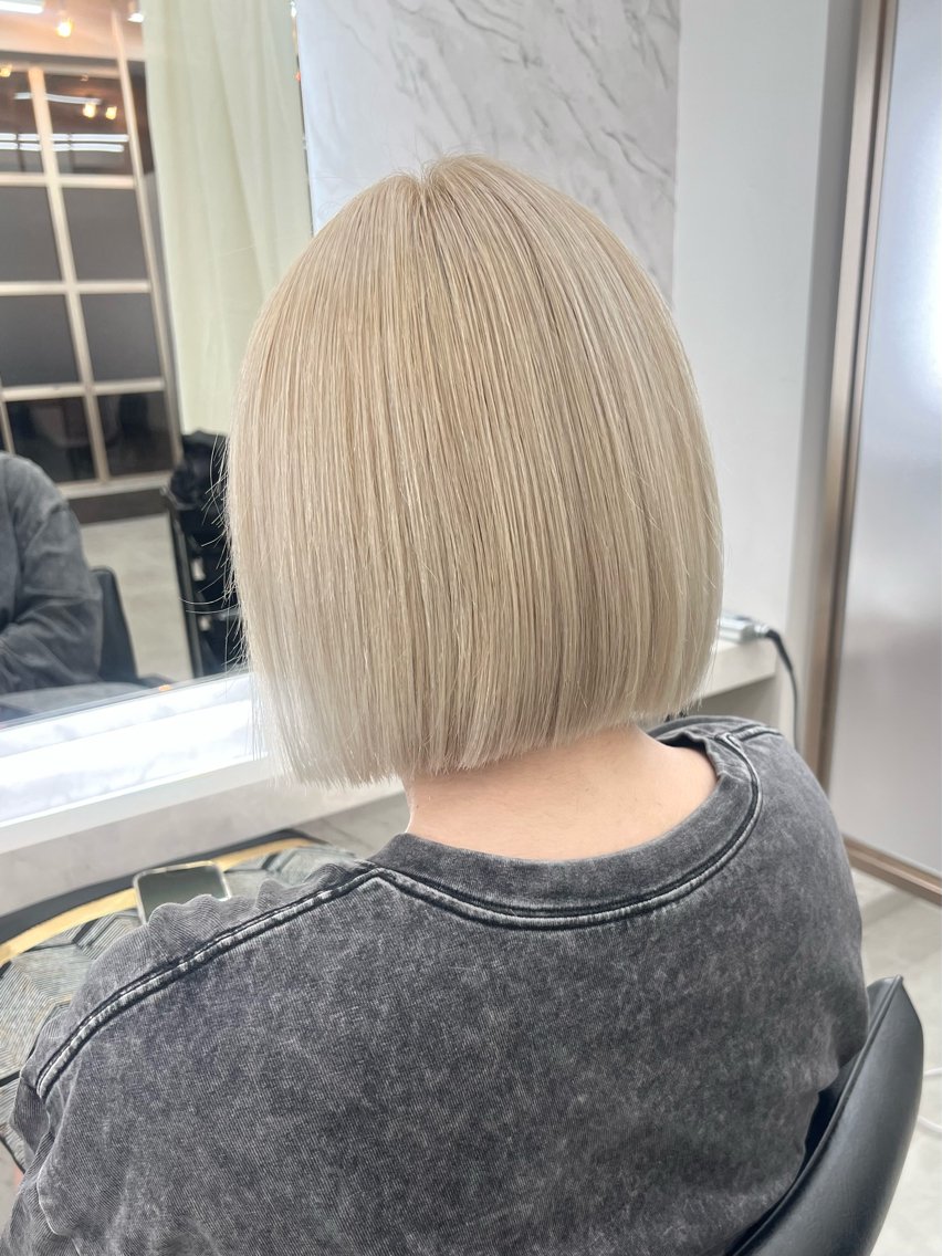ショート カット ヘアカラー トリートメント 🤍似合わせ提案 🤍YUURI🤍のヘアスタイル