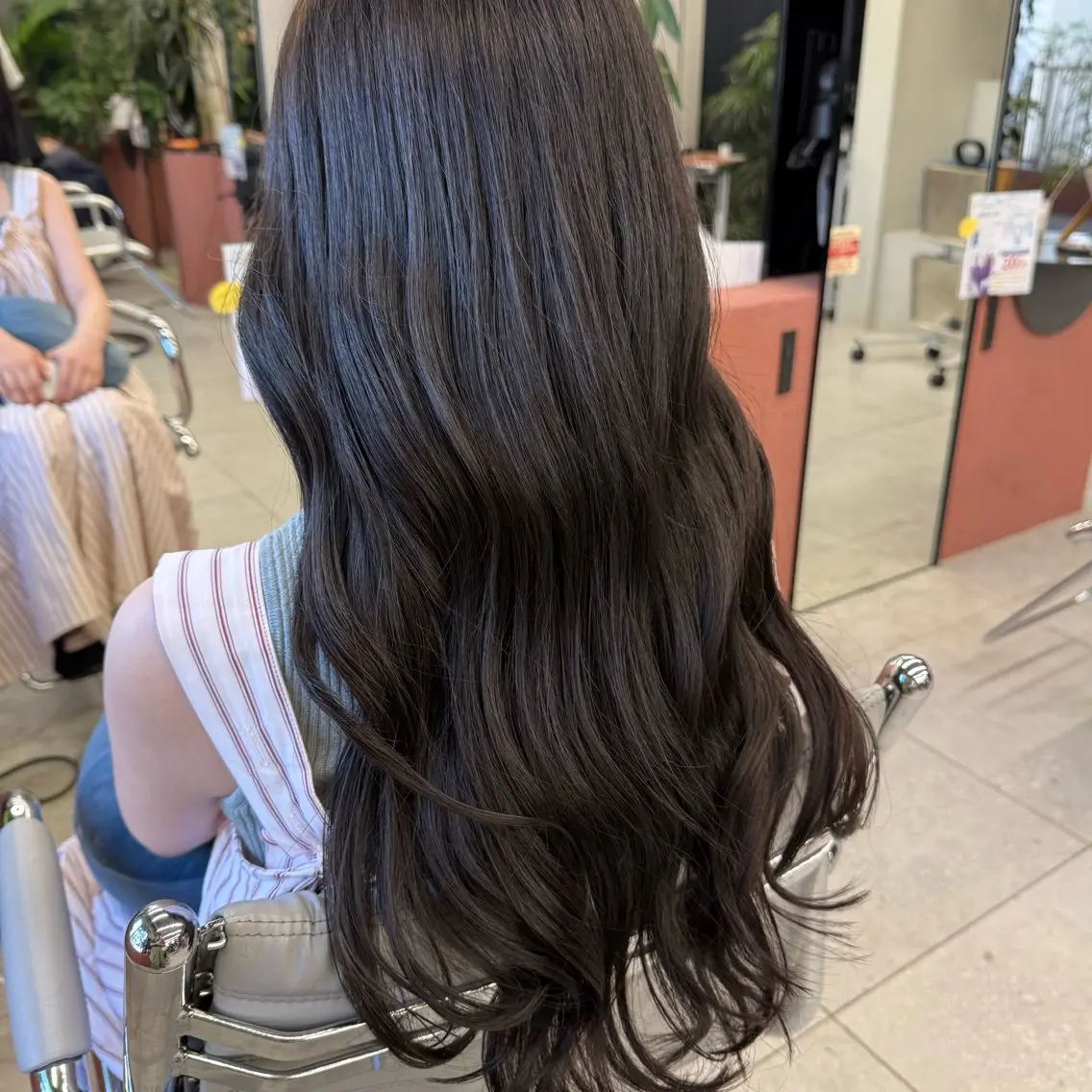 ロング カット ヘアカラー トリートメント 【ハッシュ/レイヤー 】🌷NATSUKIのヘアスタイル