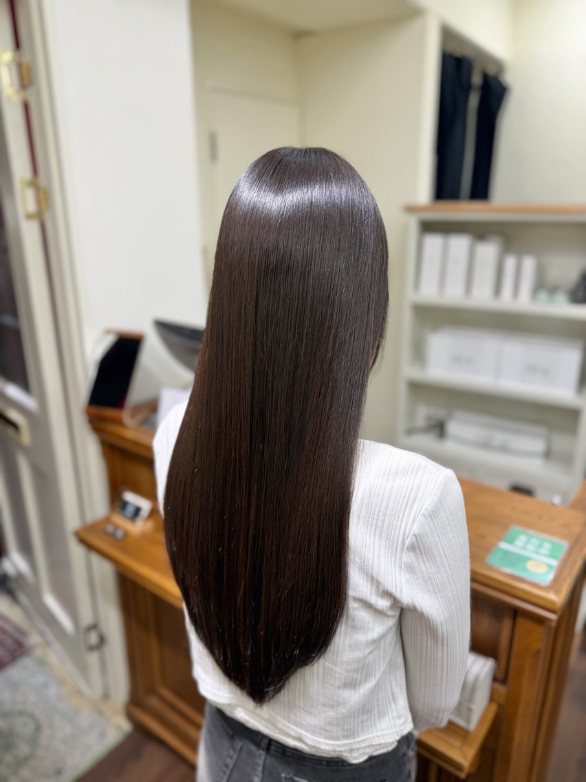 ロング トリートメント カット トリートメント 艶髪✨透明感 カラー/渋谷💐梓真のヘアスタイル