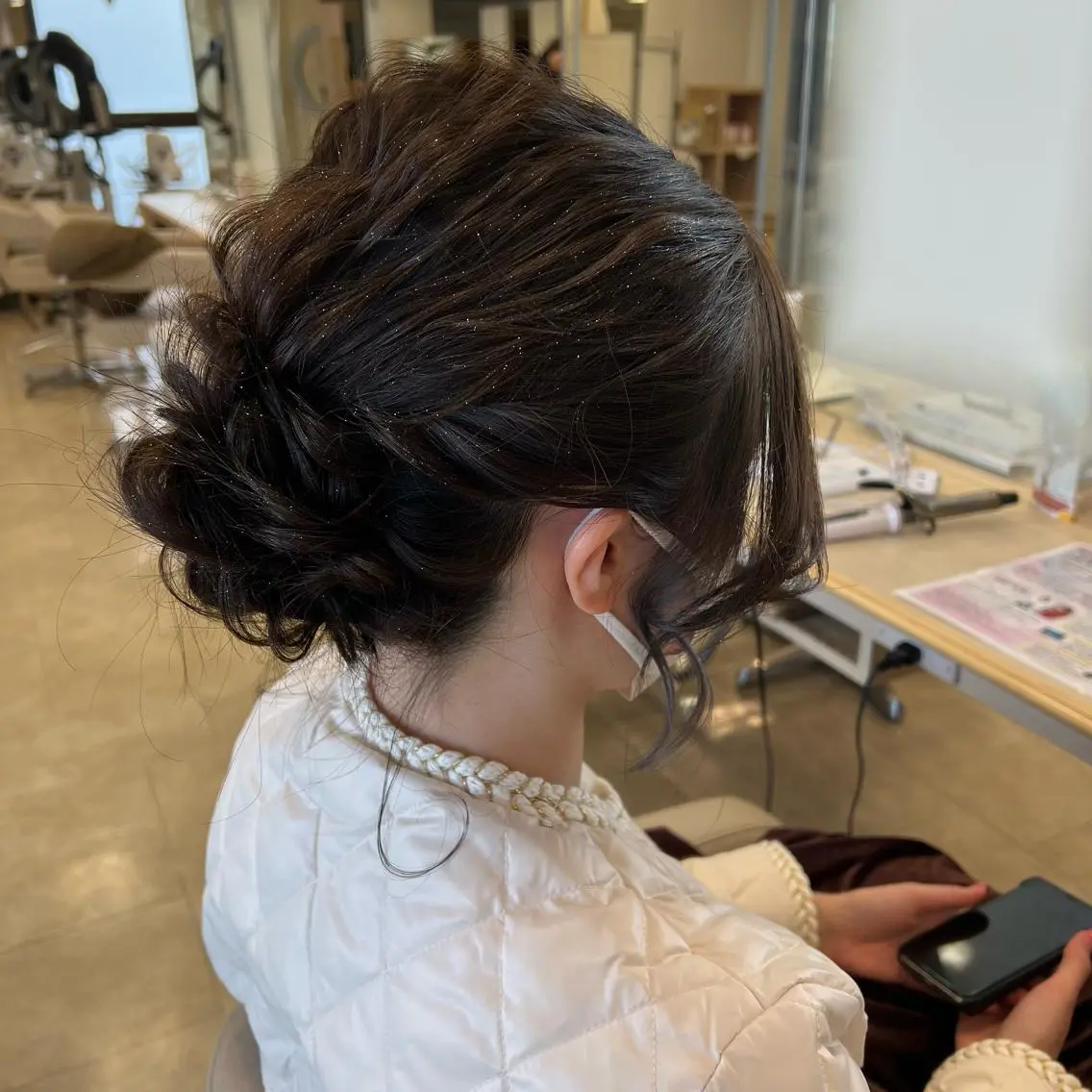 ヘアアレンジ ヘアセット 盛れるレイヤーカット 得意🌹井上美沙のヘアスタイル