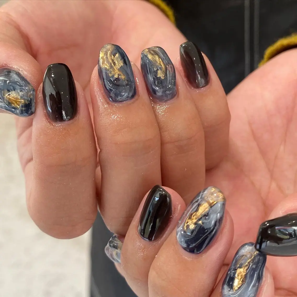 ネイル アートネイル ニュアンスネイル earth甲府昭和店 西村香穂のネイルデザイン