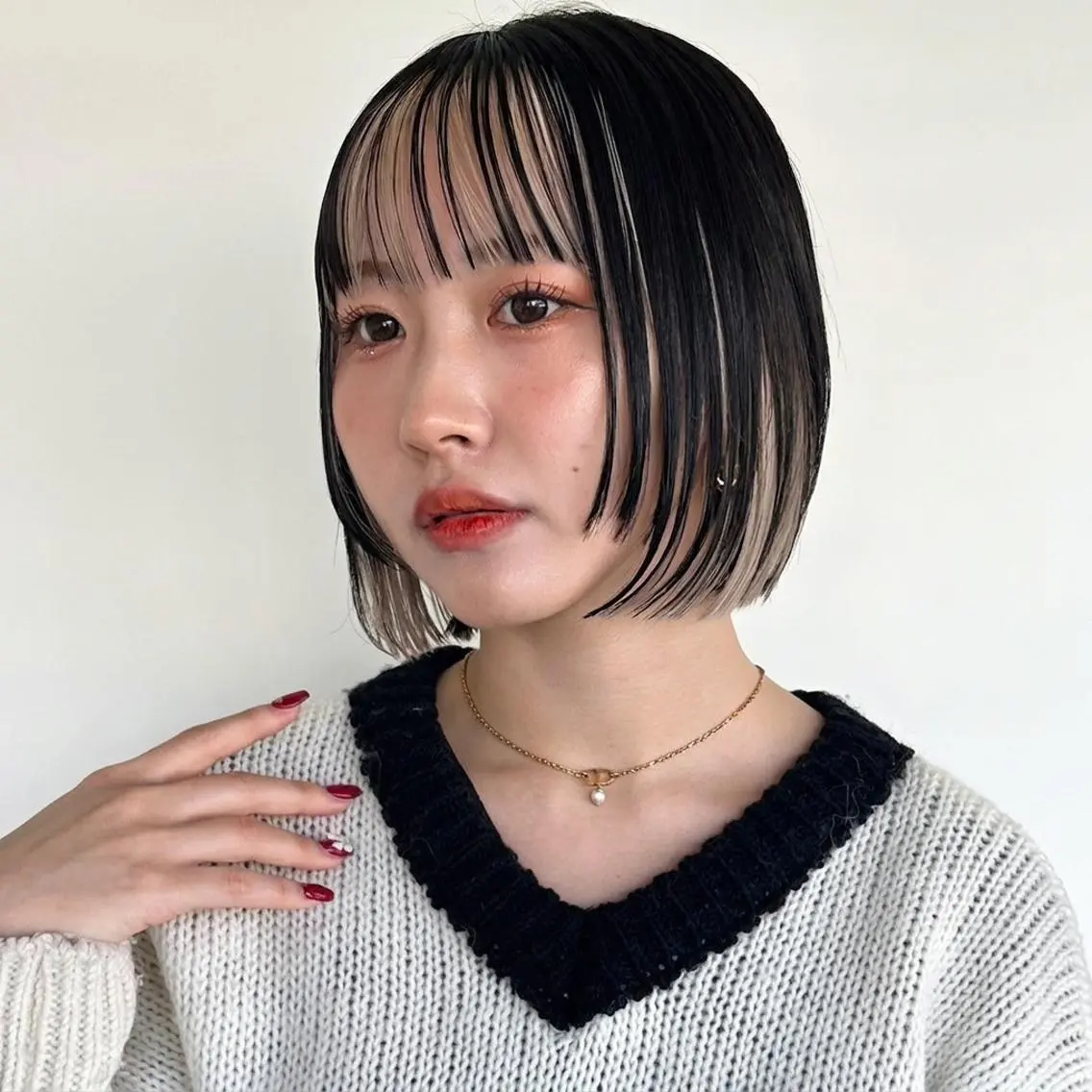 ショート インナーカラー◆ ダブルカラー◆　上原のヘアスタイル