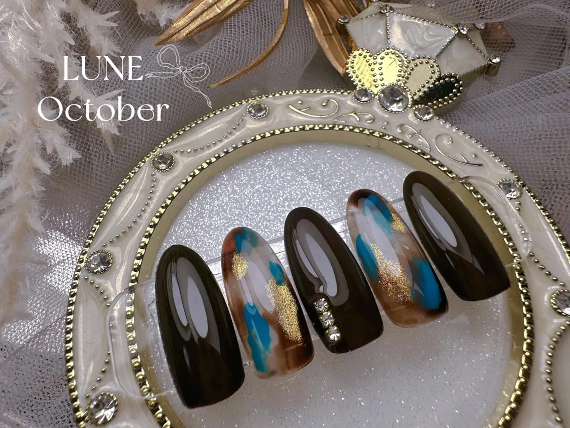 ネイル ハンドネイル LUNE 銀座 Miyu✨のネイルデザイン