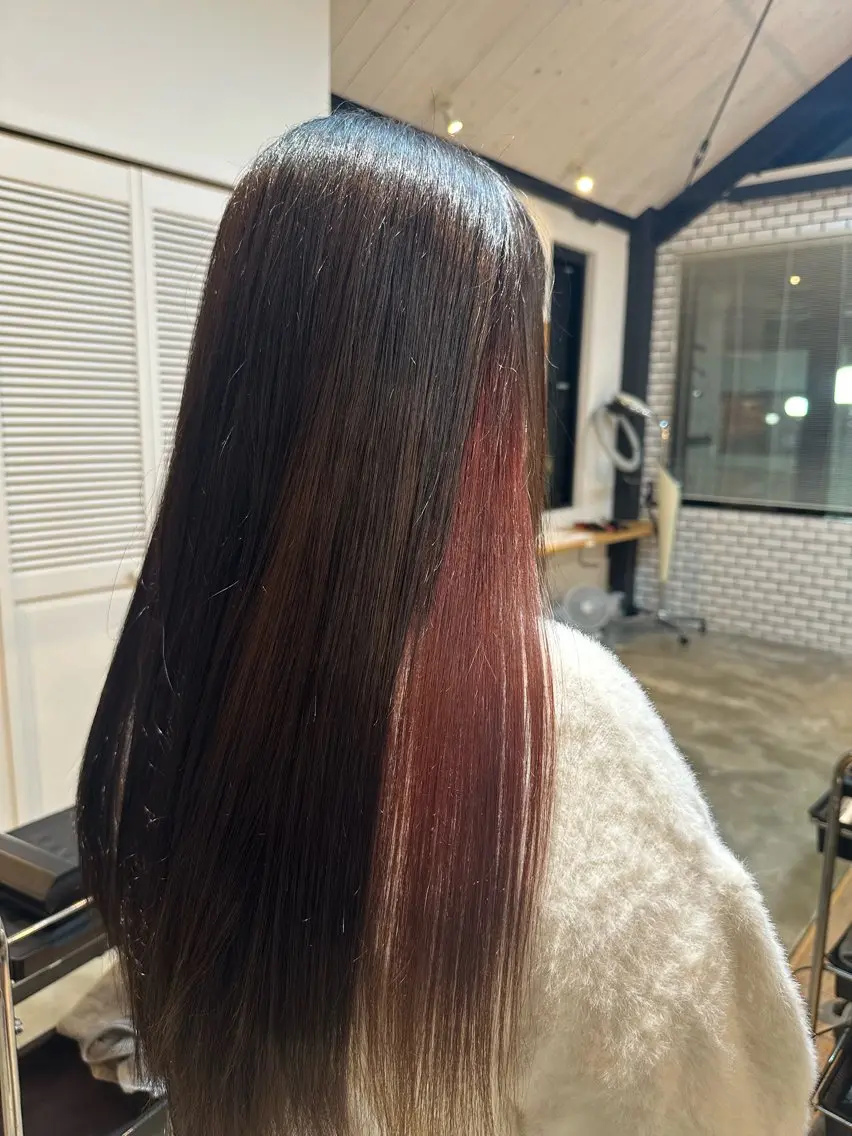 ロング カラー reefur マリナのヘアスタイル