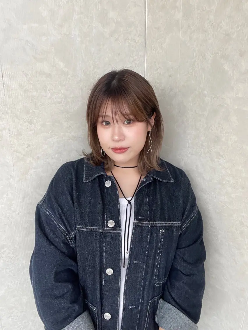 ミディアム カイ マコトのヘアスタイル