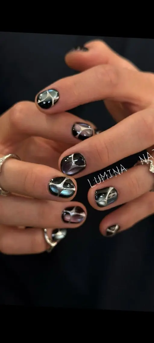 ショート LUMINA NAIL渋谷店のネイルデザイン