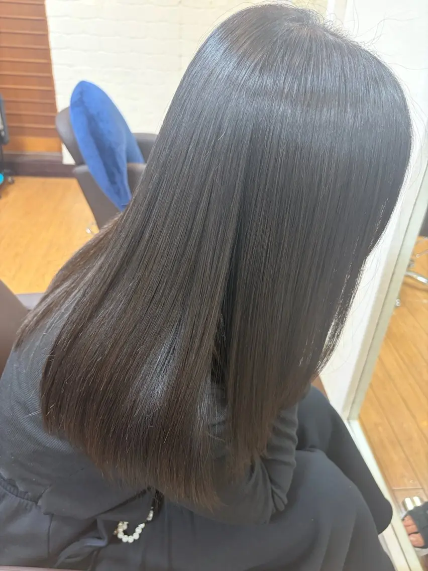 ミディアム 髪質改善 トリートメント hair salon Mareのヘアスタイル