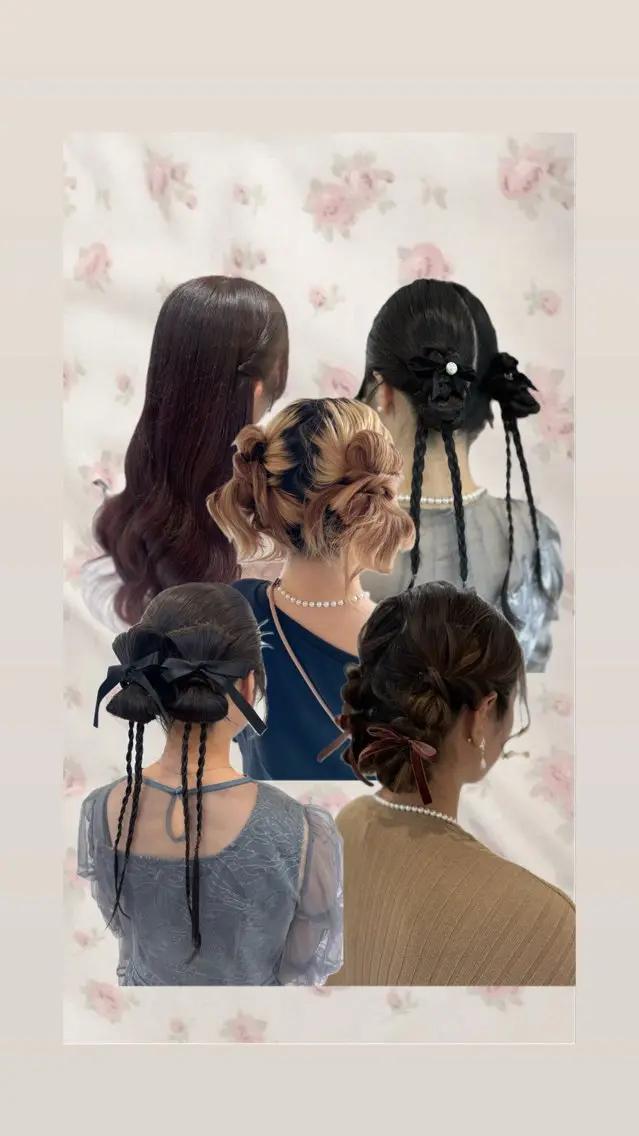 ツインアレンジ⋆⭒˚.⋆𝜗𝜚の写真