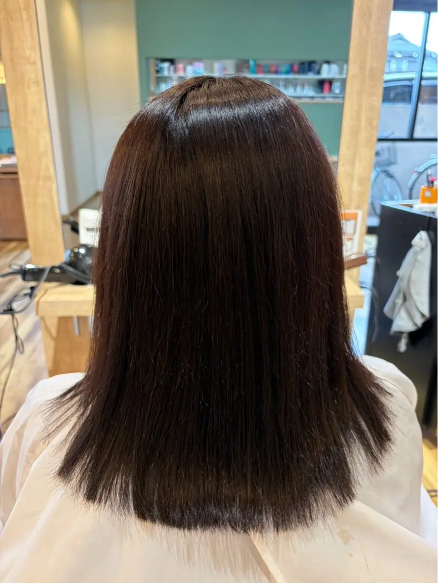 セミロング ラプチャー 野牧歩果のヘアスタイル