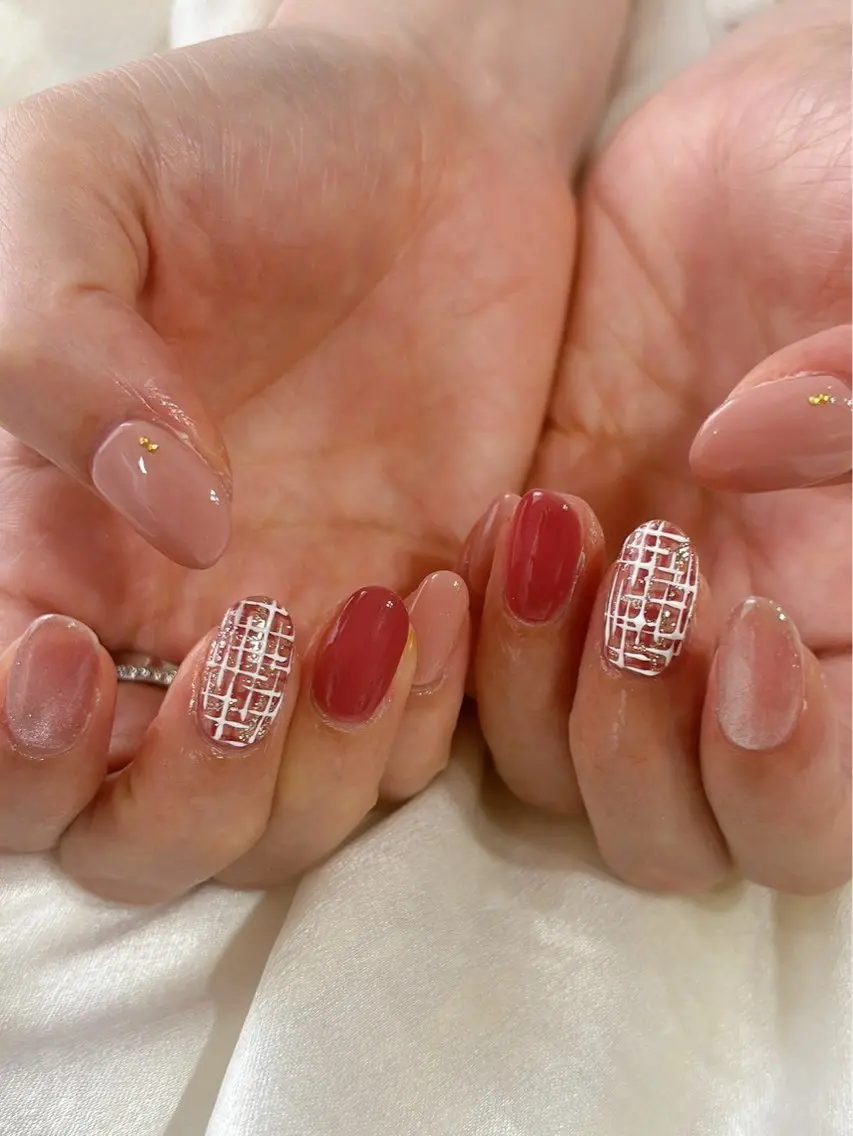 ネイル アニマル柄 オーロラネイル フットネイル フレンチネイル ジェルネイル ハンドネイル kiki nail たまプラーザのネイルデザイン