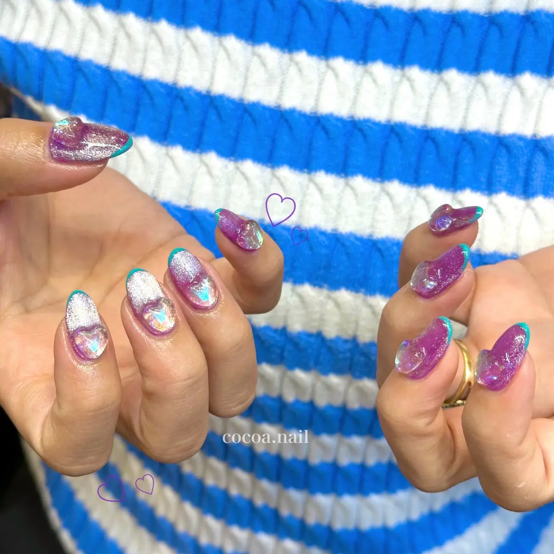 ネイル col.nail COCOAのネイルデザイン