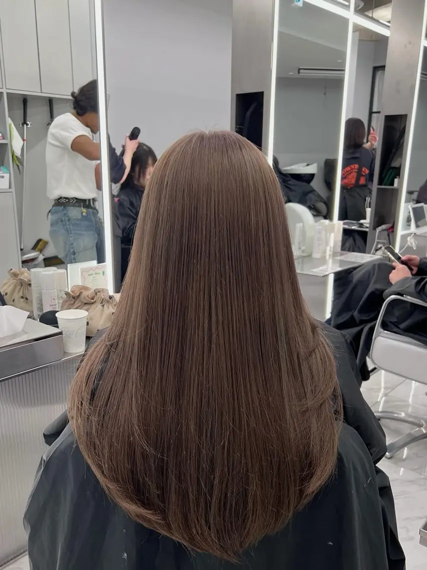 ロング カラー ヘアカラー kayo吉祥寺カラー モデル募集中✨のヘアスタイル