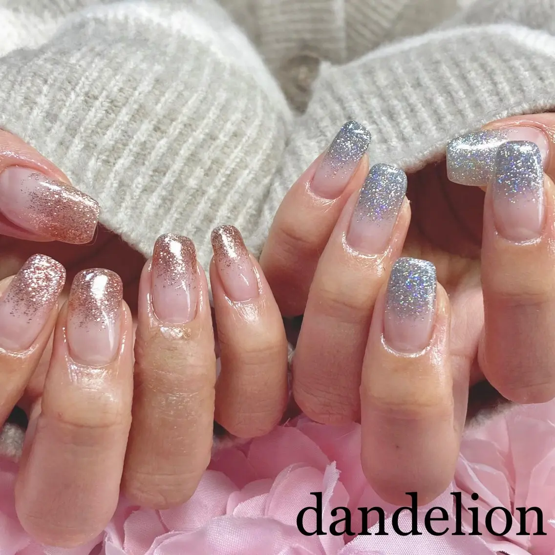ネイル ハンドネイル ハンドケア dandelion ダンデライオンのネイルデザイン
