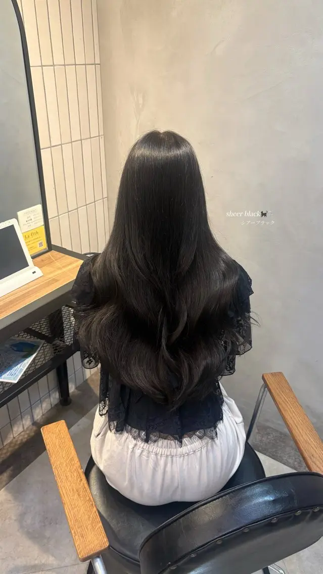 ロング カラー ヘアカラー 𝒌𝒚𝒐𝒌𝒂 ︎︎のヘアスタイル