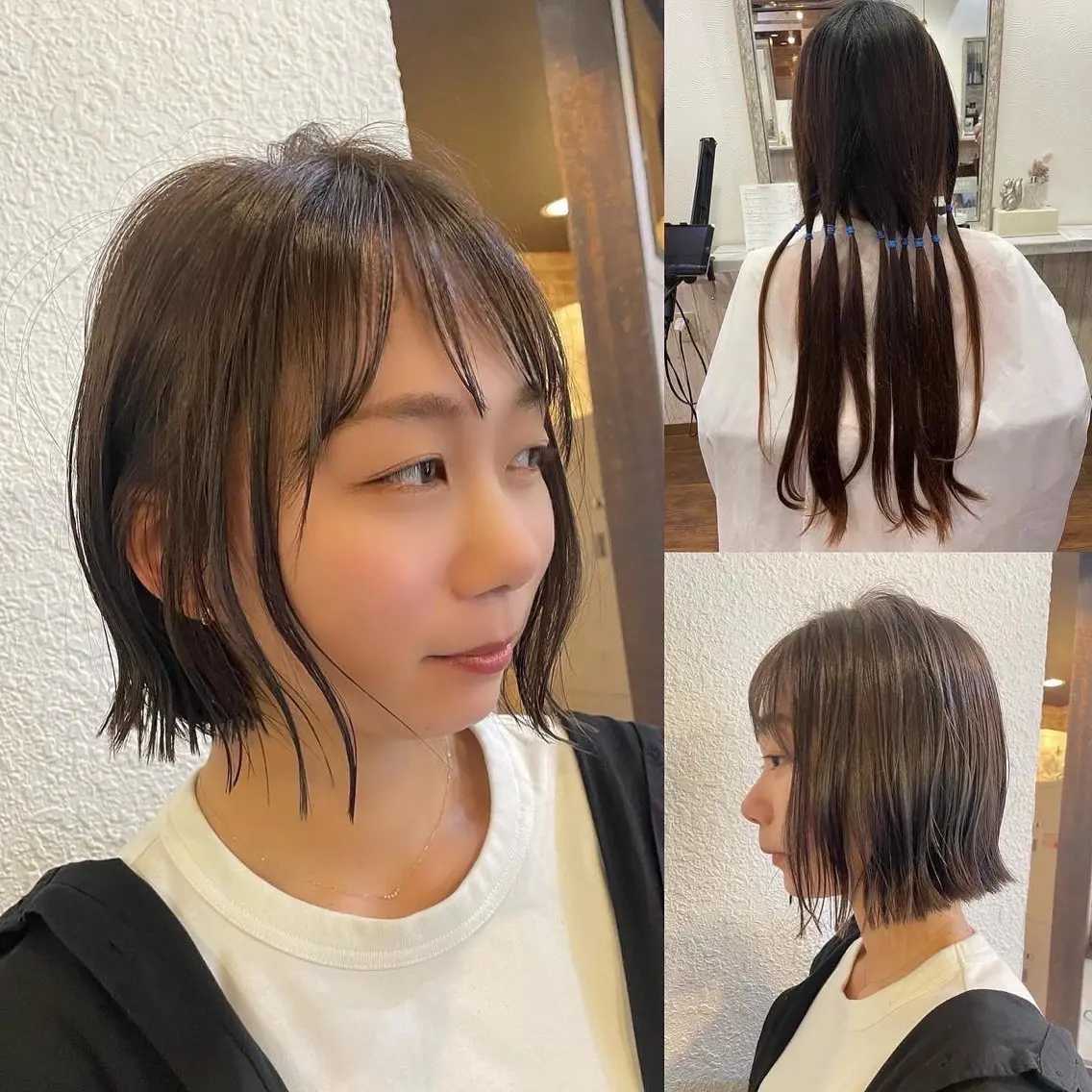【☆高原指名】似合わせカット＋最高級カラー＋最高11stepTR ￥18500→￥9000の写真
