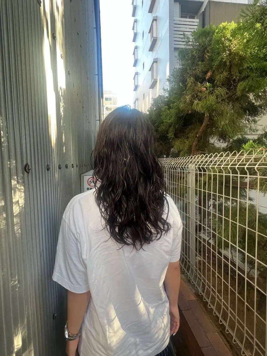 ロング パーマ hairdo千葉店 カワサキ　マナのヘアスタイル