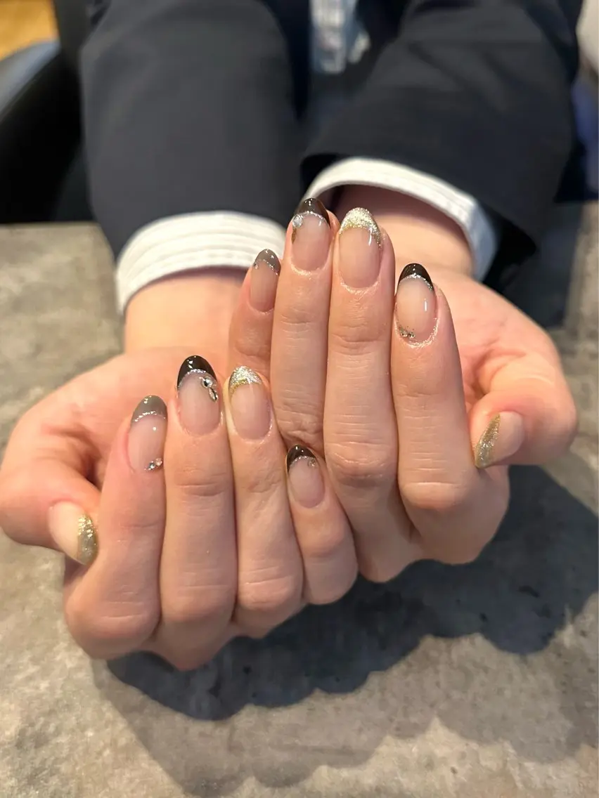 ネイル フラワーネイル 大理石ネイル(マーブル) ニュアンスネイル シンプルネイル nail salon amanoのネイルデザイン