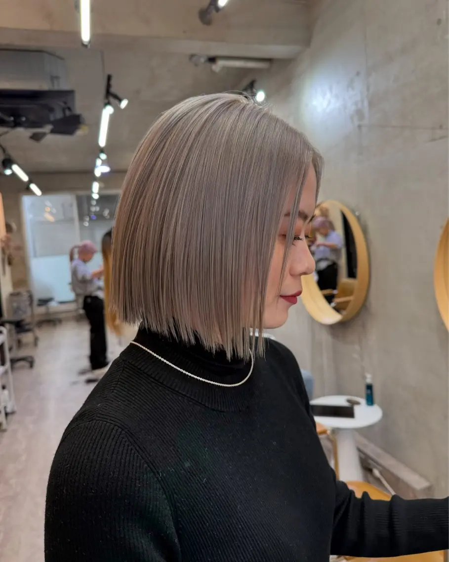 ショート ボブ カット SALTWATER AYARIのヘアスタイル