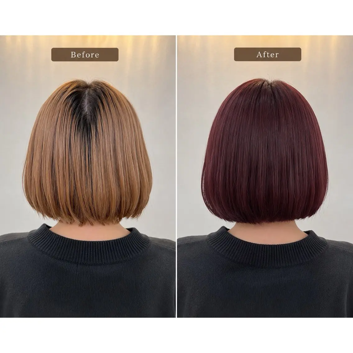 カラー ヘアカラー 天王町×艶感 カラー 🍒紗耶🍒のヘアスタイル