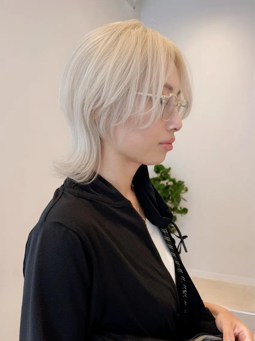 ショート ウルフカット カット ヘアカラー トリートメント ショートボブ💫 垢抜けヘア✨西田拓馬のヘアスタイル