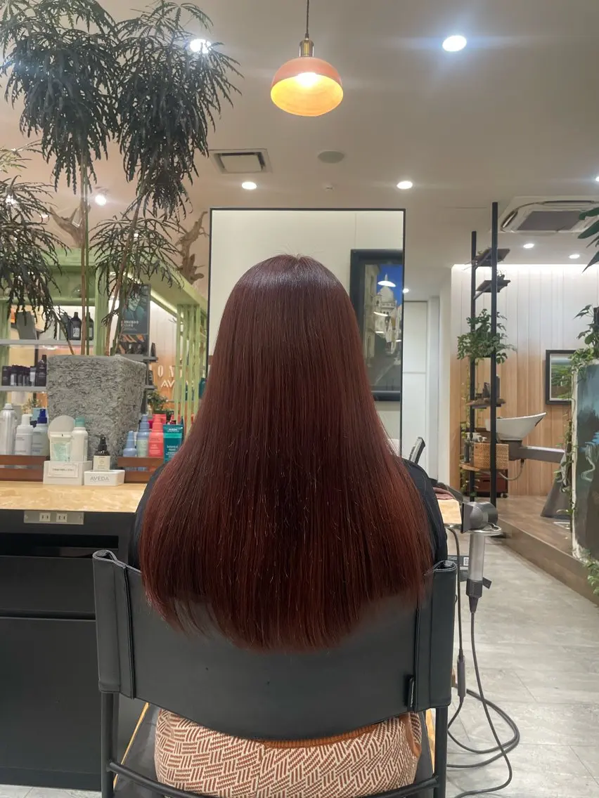 カラー ピンクカラー 🌿HONDA🌿 相馬 勇心のヘアスタイル