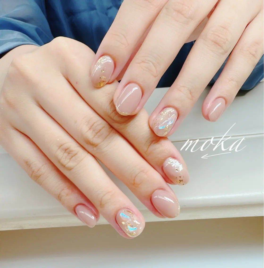 ネイル ハンドネイル ハンドケア 胡蝶蘭レディースサロ ンNailMOKAのネイルデザイン