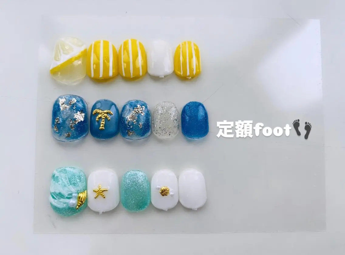 ネイル フットネイル M'CLAIR makikoのネイルデザイン