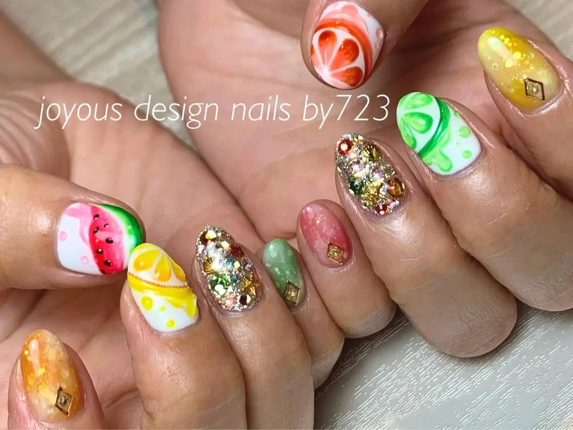 ネイル ハンドネイル jdn natsumiのネイルデザイン