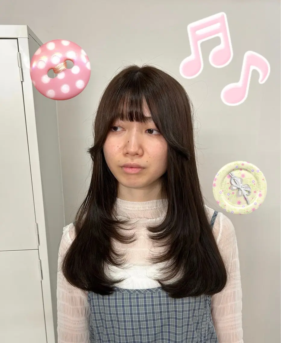 ロングカットモデル⋆꙳𝜗𝜚꙳.* 10~30代限定★の写真