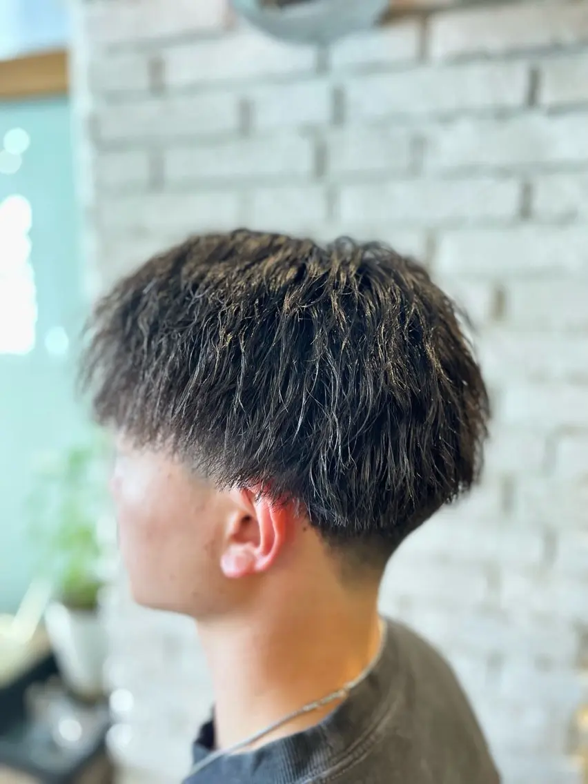 【メンズ】ヘアセットの写真