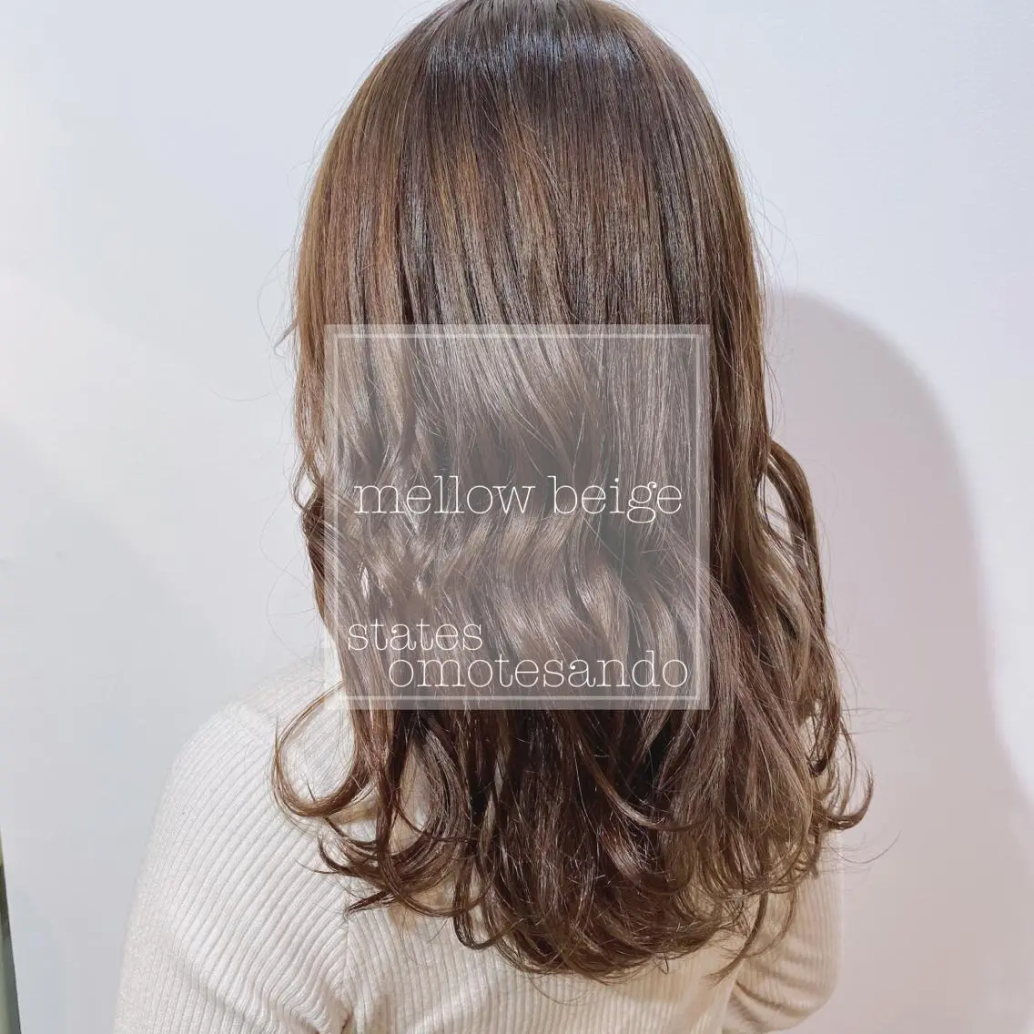 セミロング カラー 新宿/韓国風レイヤー 髪質改善/渋谷直樹のヘアスタイル
